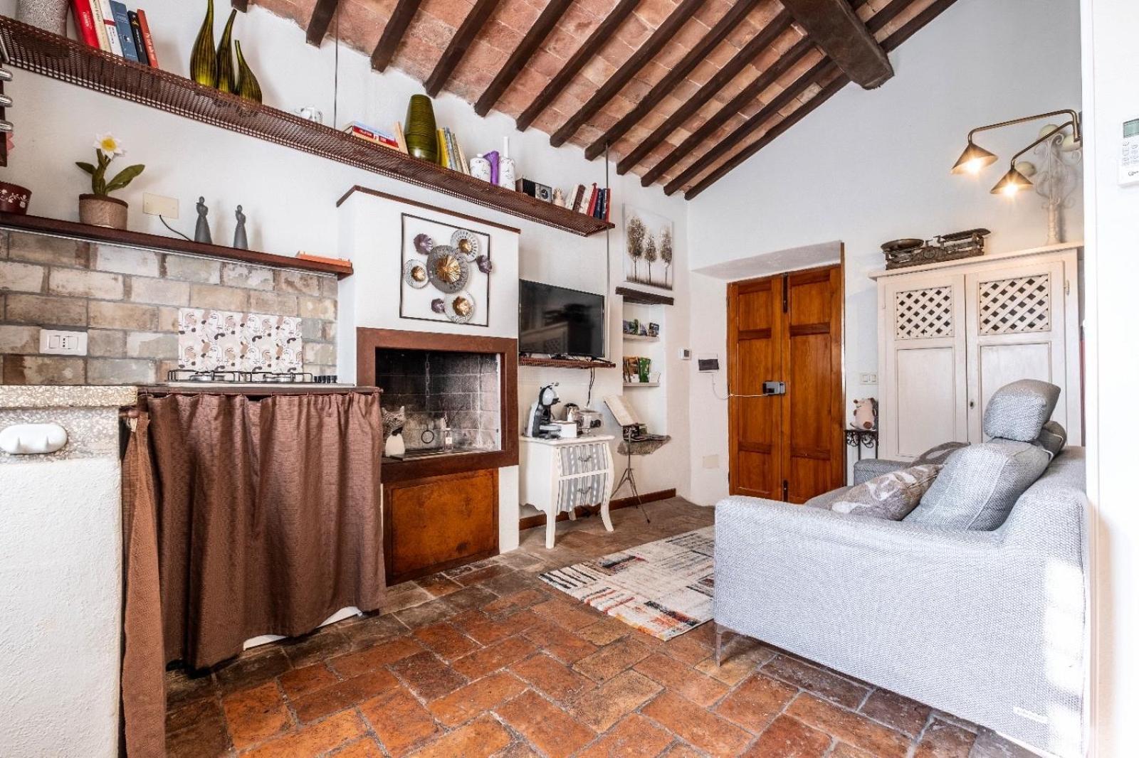 La Soffitta Nel Bastione Apartment Pitigliano Bagian luar foto